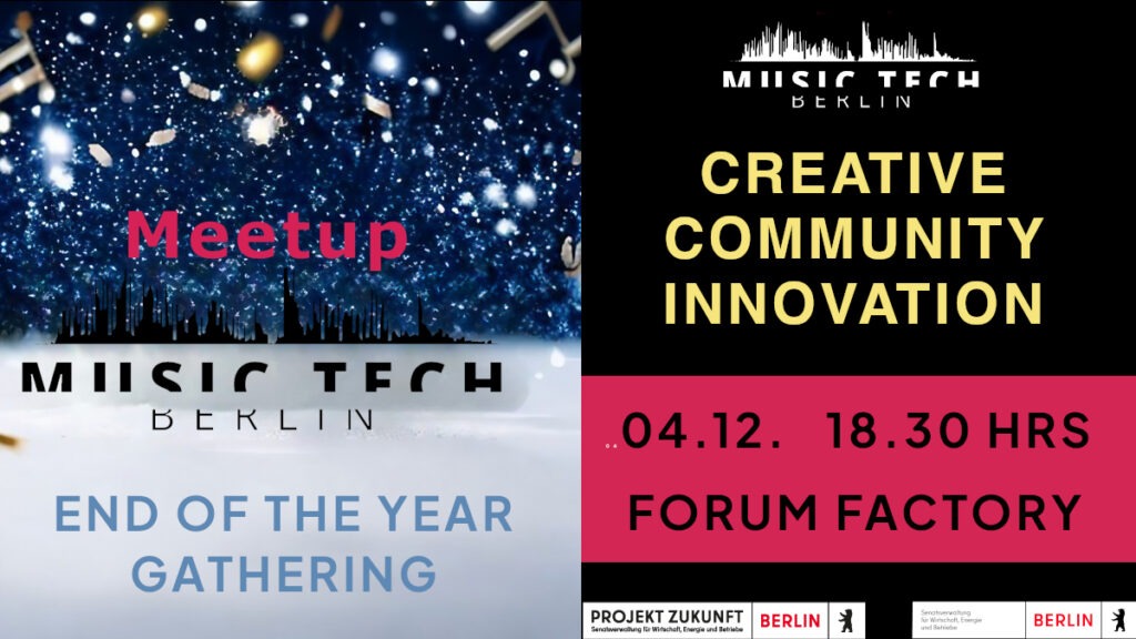 Berlin Music Tech Meetup 16. 4.12.23 Forum Factory