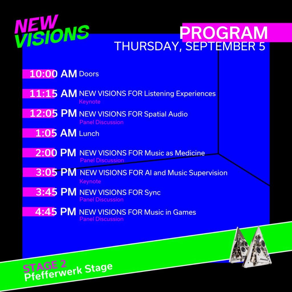pfefferwerk stage sept 5 Program New Visions For Music & Sound Sept 6 2024