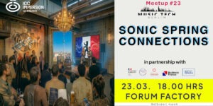Berlin Music Tech Meetup 23. Sonic spring connection with business france